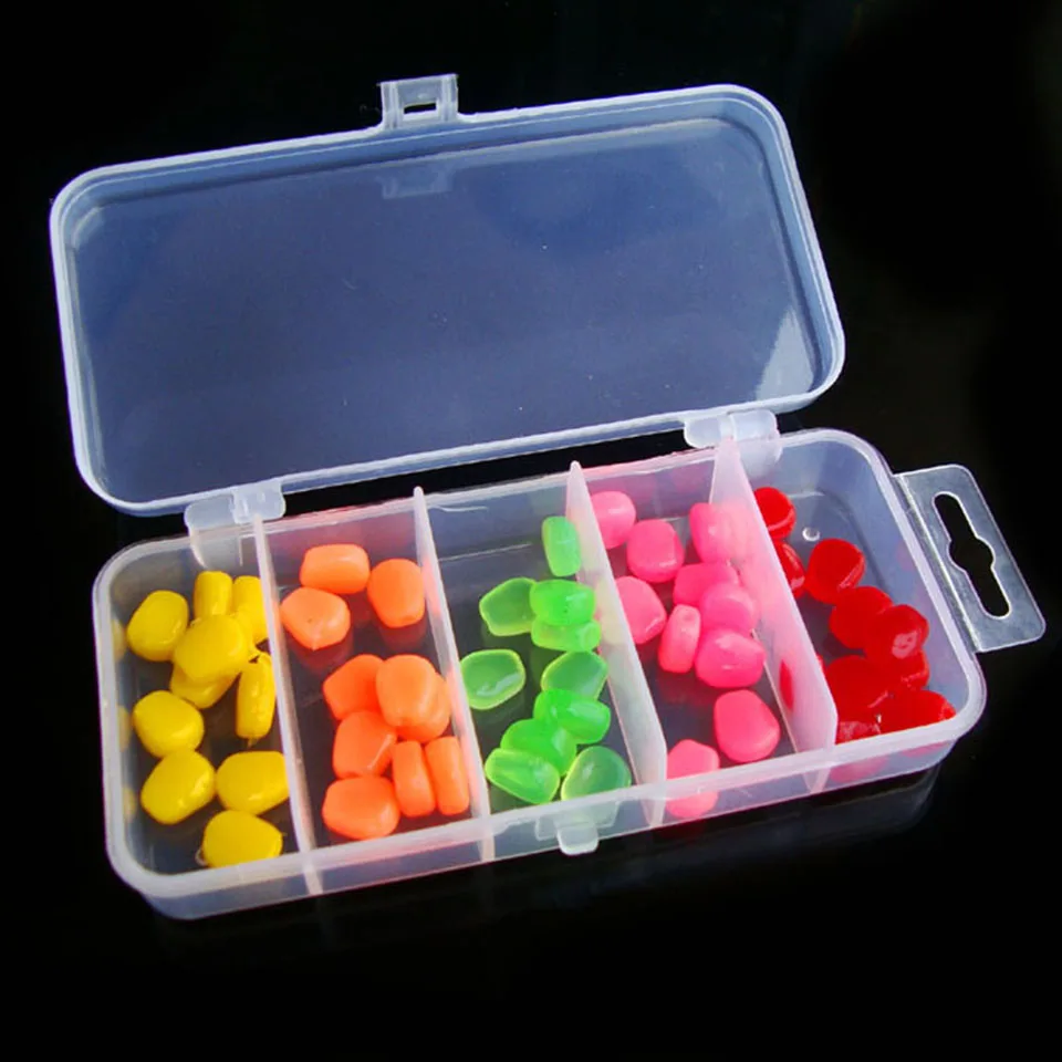 Новинка 50 шт./лот поддельные мягкие приманки Тонущая Кукуруза хорошее качество