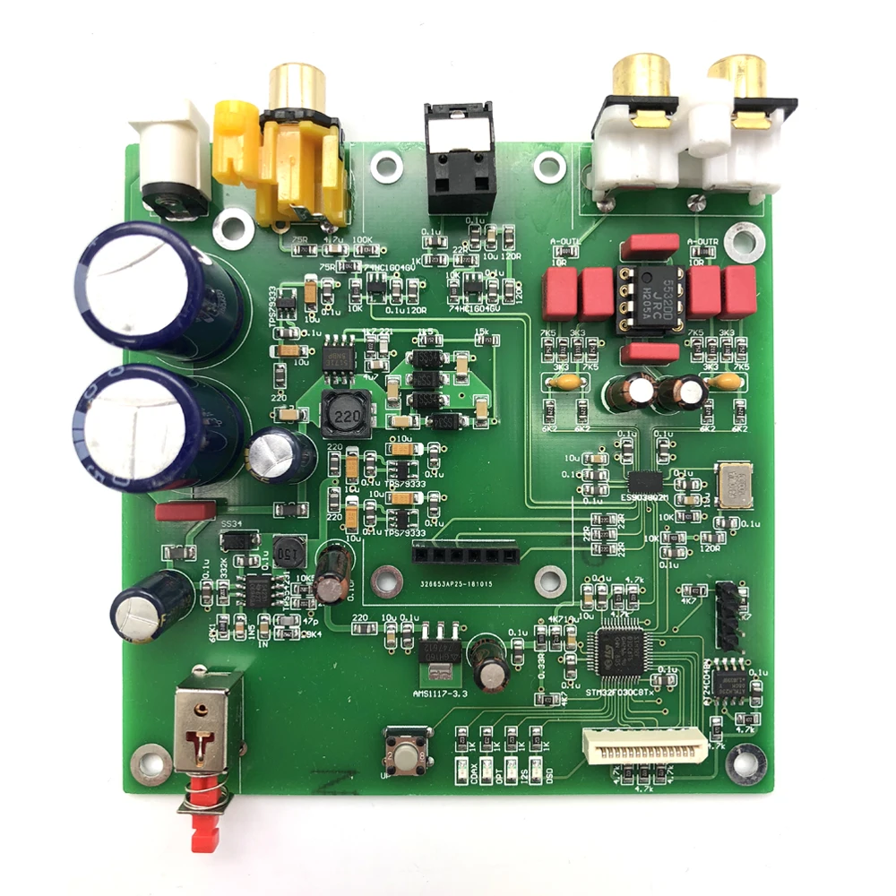 Lusya ES9038 Q2M ies DSD Декодер коаксиальный волоконный вход, DAC декодирующая плата для hifi усилитель аудио F7-003
