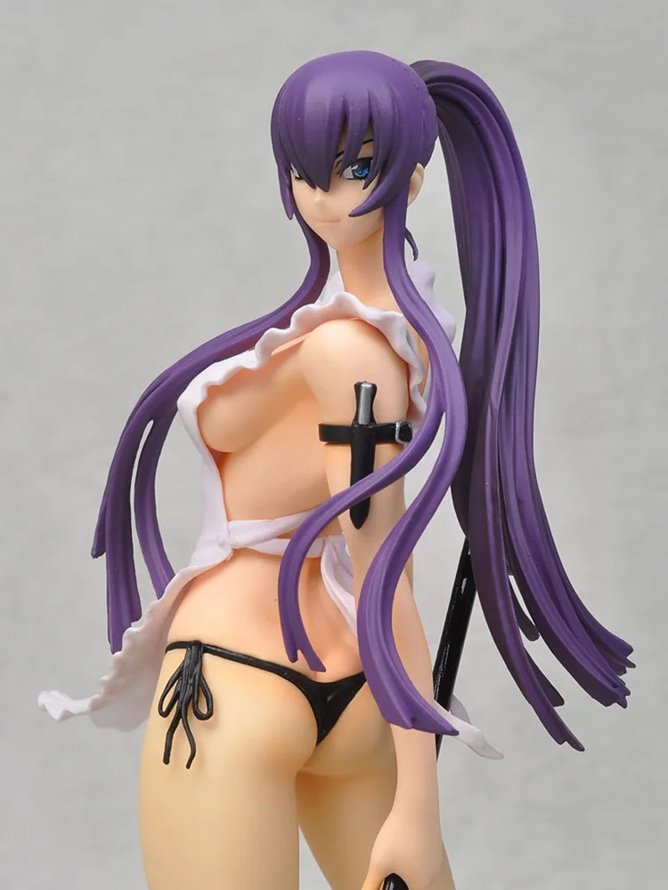 Chara-Ani Highschool of the Dead Busujima Saeko ПВХ фигурка аниме сексуальная фигурка модель игрушки сексуальная девушка коллекция кукла подарок