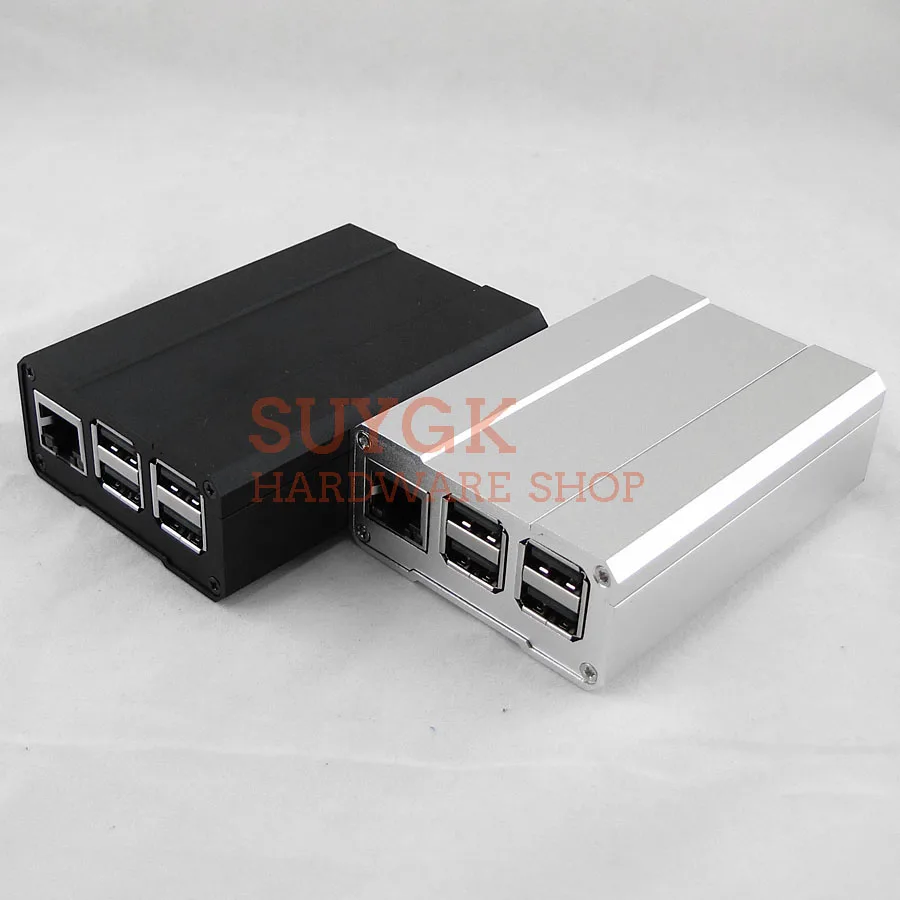 Алюминиевый металлический чехол для Raspberry PI 3 Model B+ plus Raspberry PI 2 B, металлическая коробка, алюминиевая крышка, Корпус Корпуса