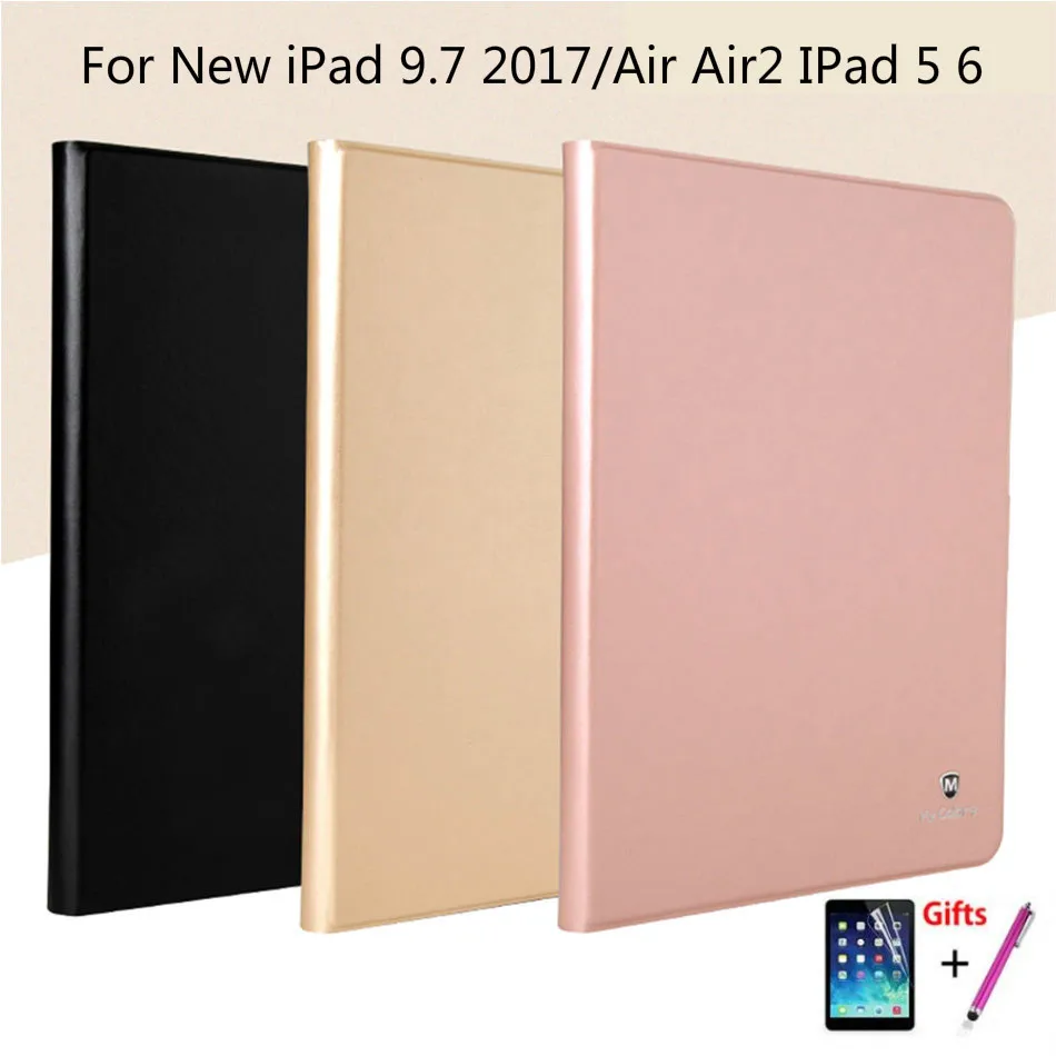 ТПУ + ПУ Кожаный чехол подставка для нового IPad 9 7 2018 2017 A1822 A1823 планшета Apple Air 1 2 Pro
