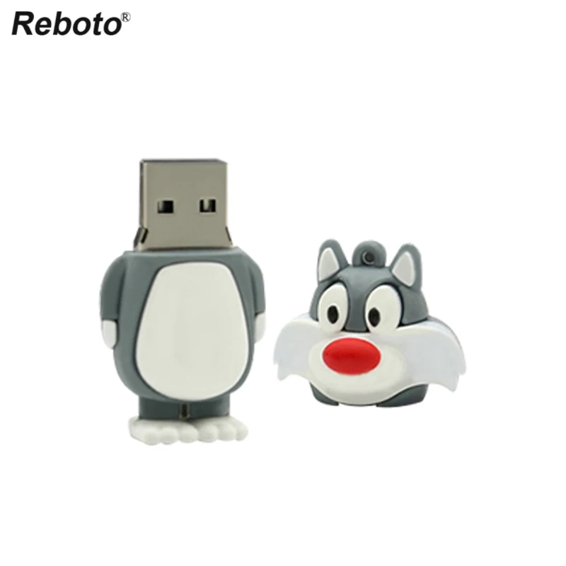 USB флешка, USB флеш-накопитель, милый кот, 4 ГБ, 8 ГБ, 16 ГБ, 32 ГБ, флеш-диск USB 2,0, флешка, флешка