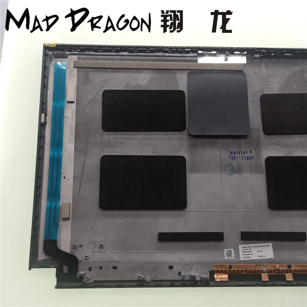 Бренд MAD DRAGON, ЖК-дисплей, верхняя крышка, ЖК-задняя крышка для Dell Alienware, зона 51 м, ALWA51M, Черная оболочка 00CY7M 0CY7M