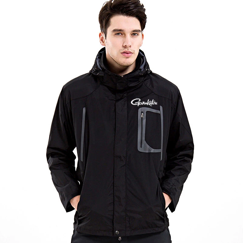 Зимний водонепроницаемый костюм для рыбалки теплые куртки мужчин лоскутные