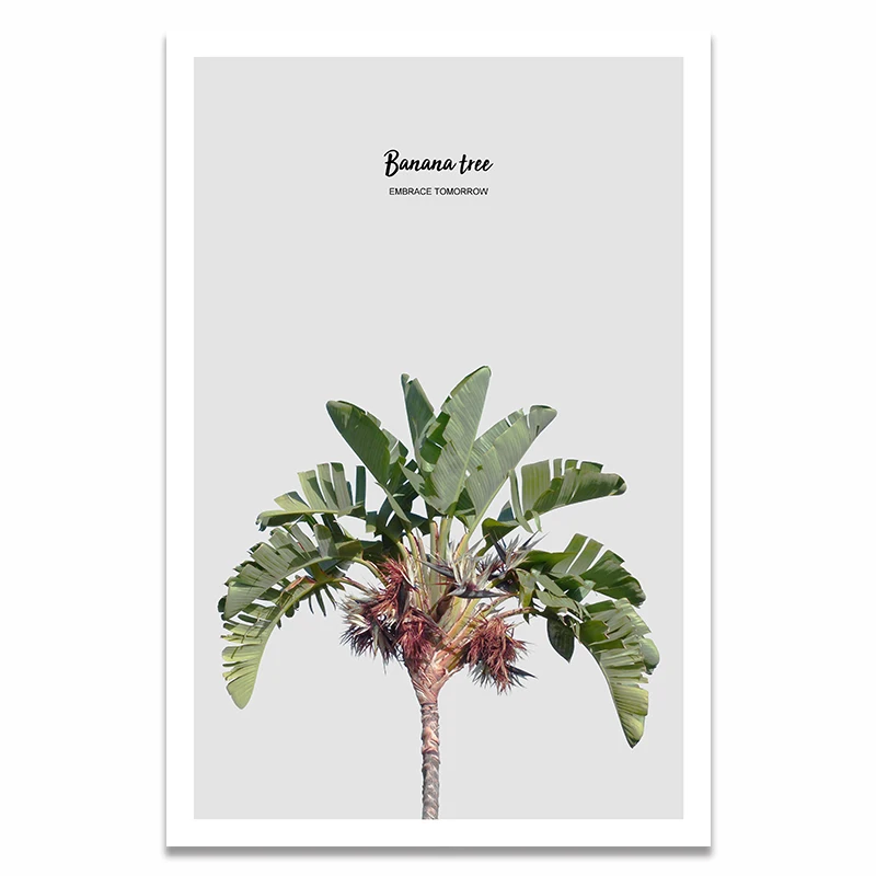 

Nordic Green Natural Cactus Wall Art Print Canvas Poster Painting Scandinavian Decorative Pictures for Living Room Home Decor