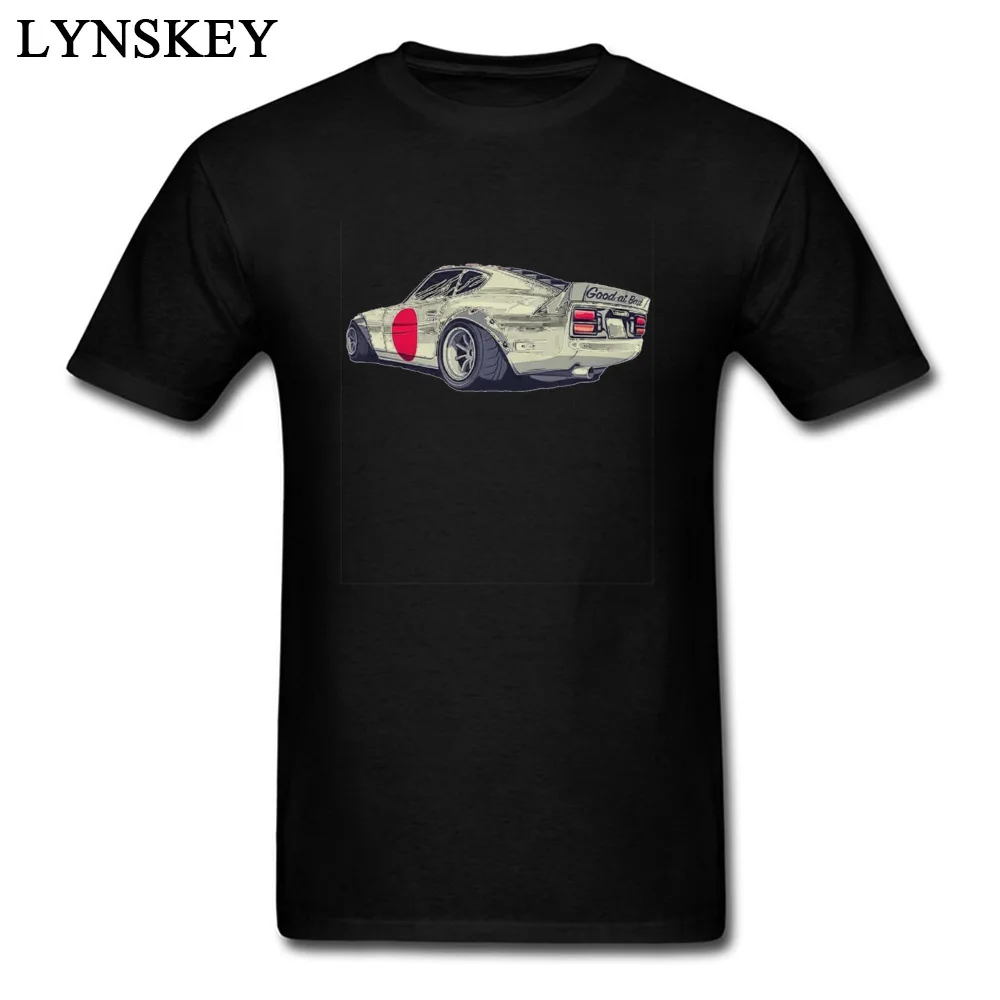 Stylish Datsun 240z Fairlady Good At Bad Men's Tshirt Cotton Short Sleeve Thanksgiving Day Custom Couple T-shirts 3XL