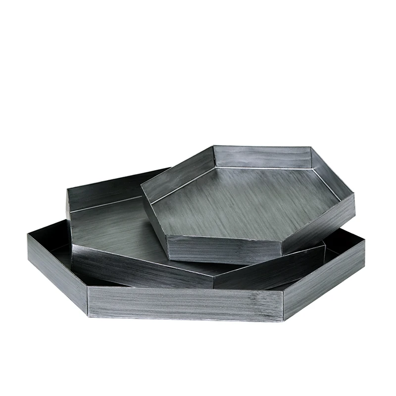 Серебристая тарелка для десерта поднос кекса инструменты торта