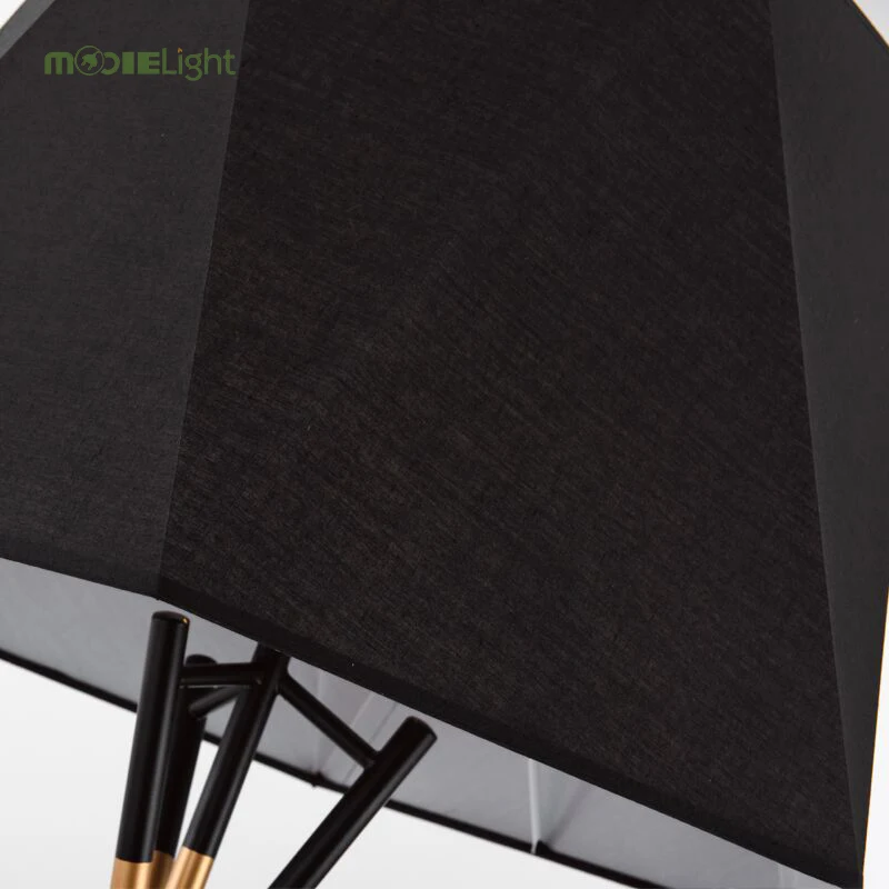 Черная Напольная Лампа Mooielight 13309 от Usona модный современный дизайн