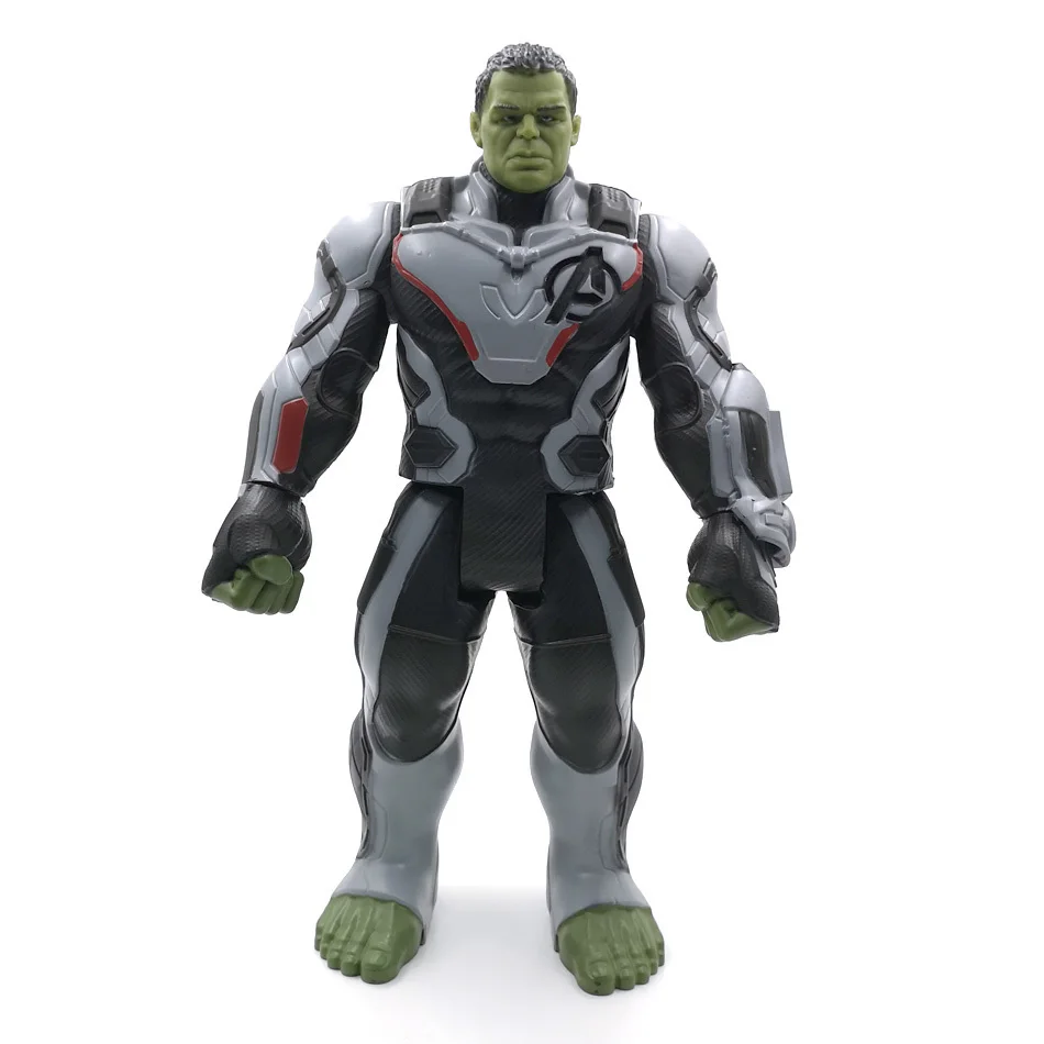 30 см Marvel Мстители 4 конечная игра игрушка танос Халк человек паук Железный человек Тор Росомаха Черная пантера Веном фигурка ребенка