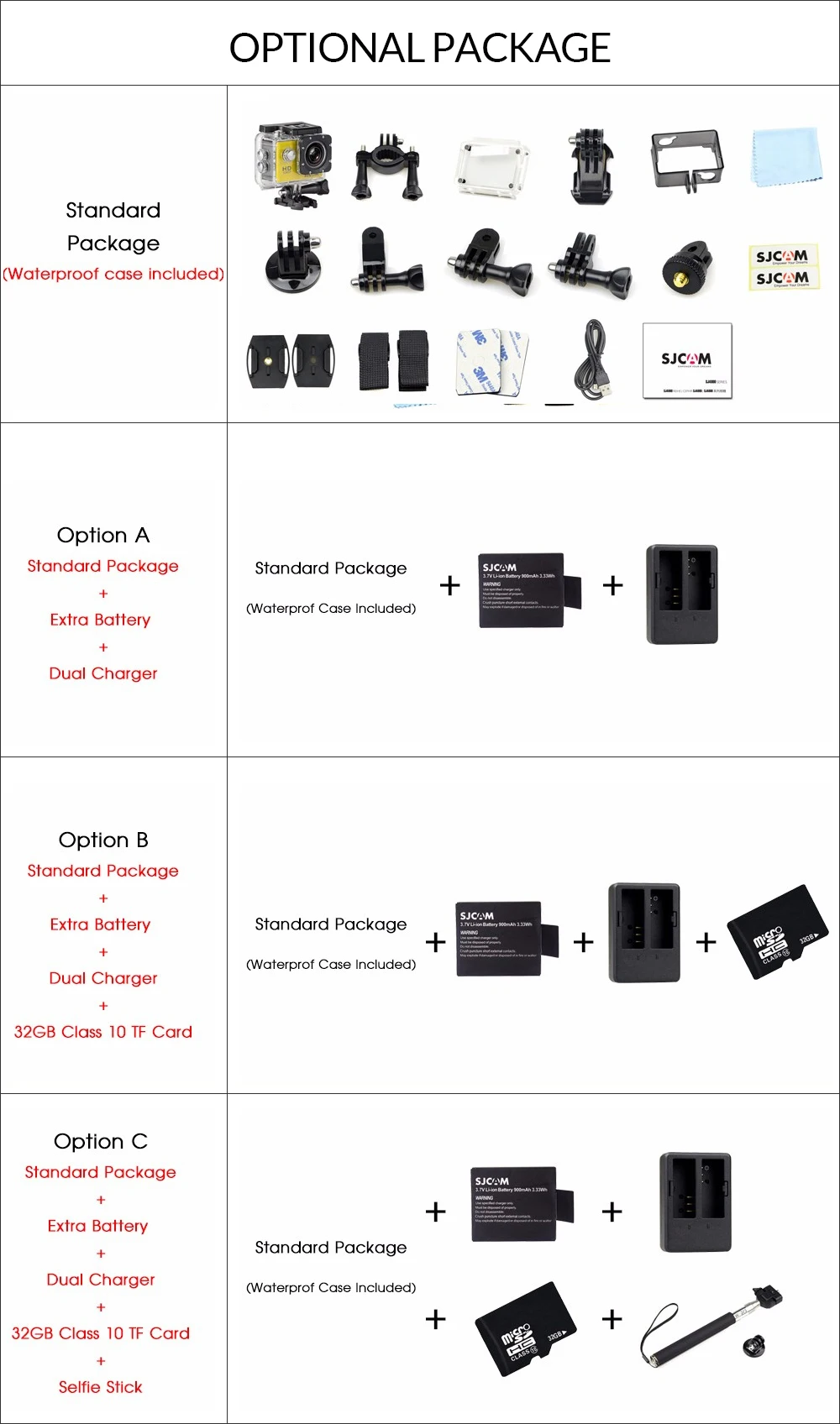 Оригинальная Экшн-камера SJCAM SJ4000 с Wi-Fi, 2,0 дюймов, Спортивная DV с ЖК-экраном, 1080 P, HD, для дайвинга, 30 м, водонепроницаемая, мини, Автомобильный регистратор DVR