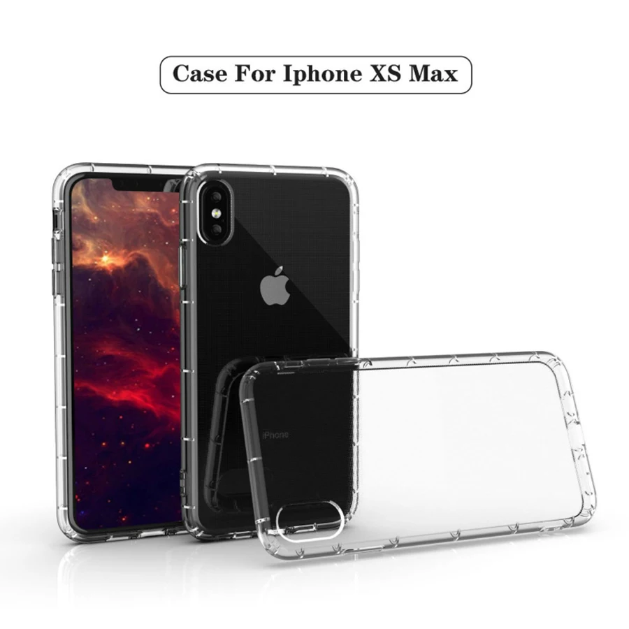 NEW Luxury Clear Silicon Soft TPU Case For iphone phone ultra-thin Super soft shatter-resistant Silicone protective cover |