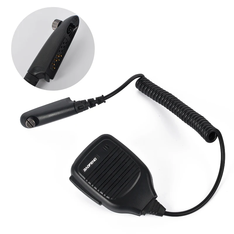 HYS Walkie Talkie Speaker MIC For Kenwood Baofeng two way radio BF-A58 BF-9700 Accessories Microphone | Мобильные телефоны и