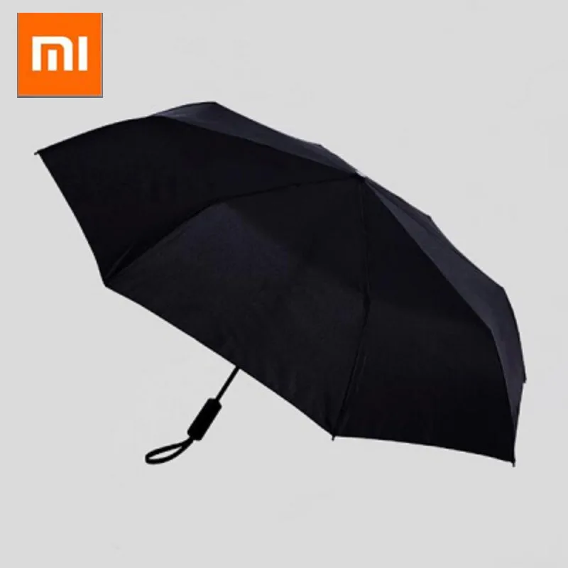 Xiaomi WD1 портативный трехслойный автоматический зонт от солнца прочный одной кнопкой открытия и закрытия дождливые и солнечные зонтики#3