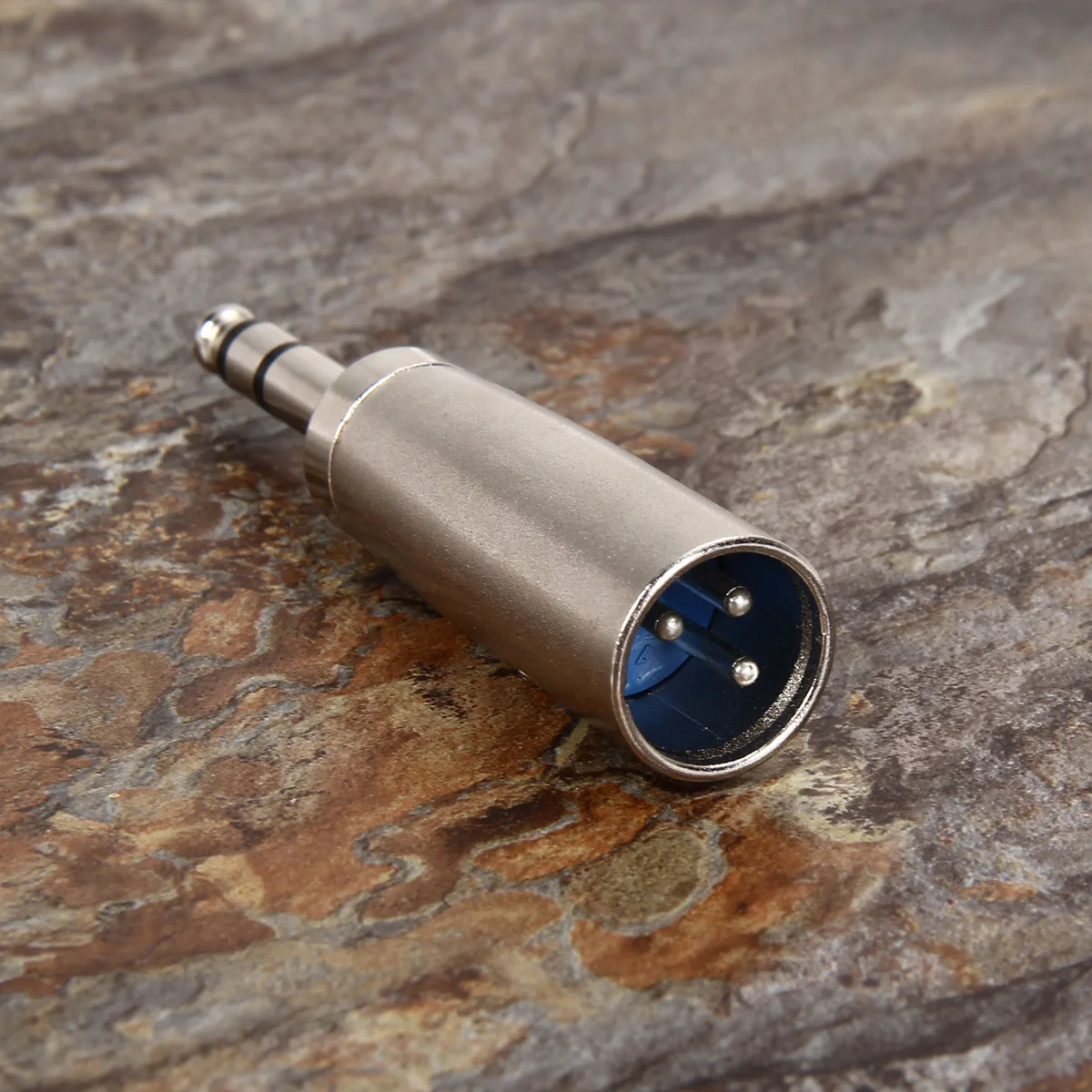 Адаптер для преобразования микрофона 3 контактный разъем XLR штекера 1/4 &quot6 35 мм