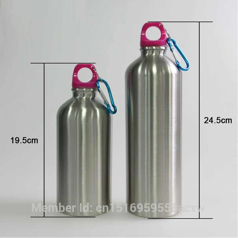 Спорт на открытом воздухе Из Нержавеющей Стали Бутылки с Водой 800 мл 500 Ботелья