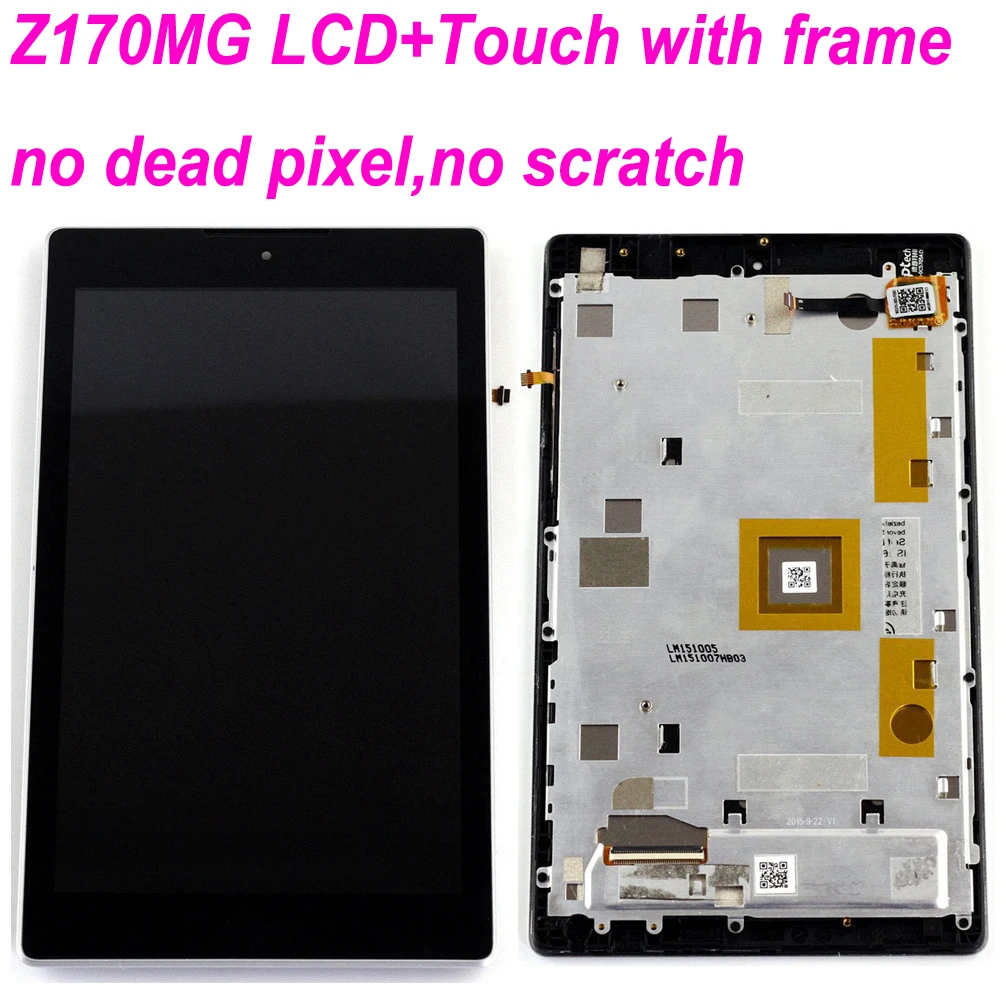 STARDE lcd для Asus ZenPad C 7,0 Z170MG lcd дисплей кодирующий преобразователь сенсорного экрана в сборе рамка Z170 MG lcd Замена