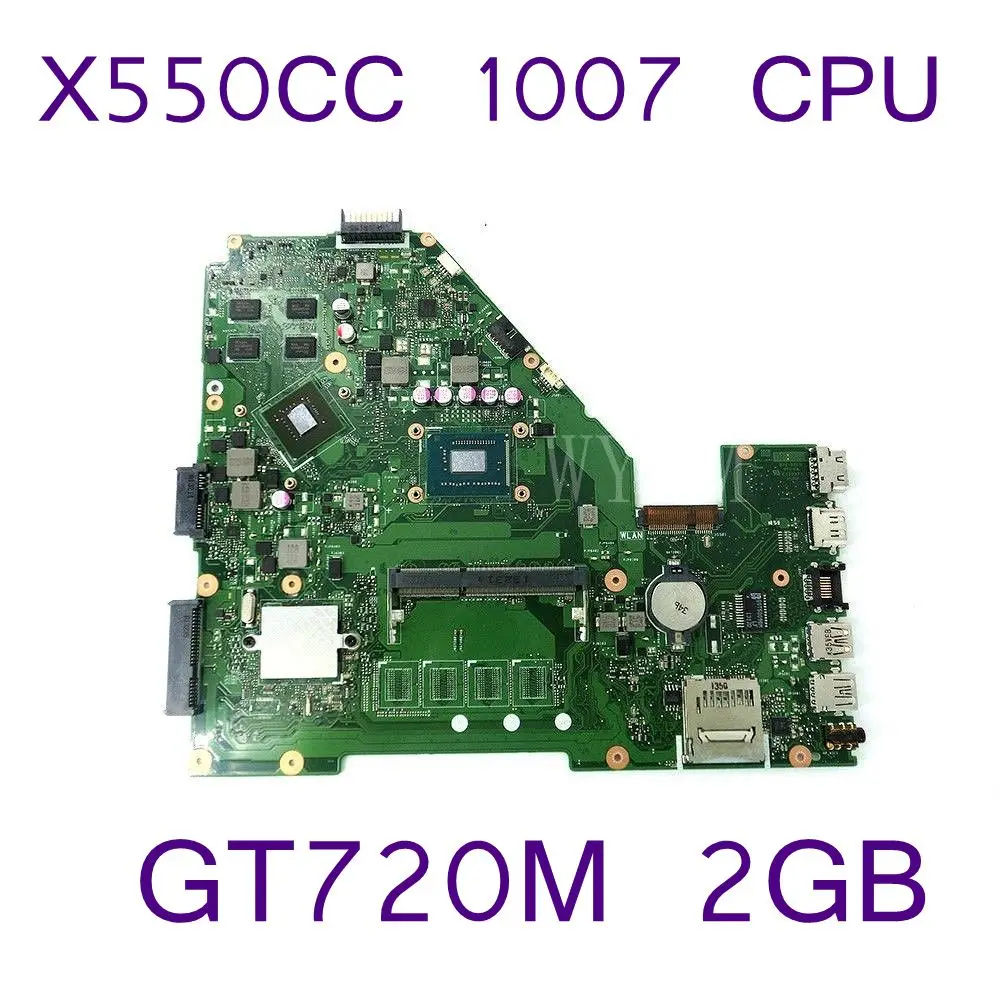 X550CC с 1007 Процессор GT720M N14M GE S A2 2 Гб Материнская плата ASUS X550C Y581C материнская для