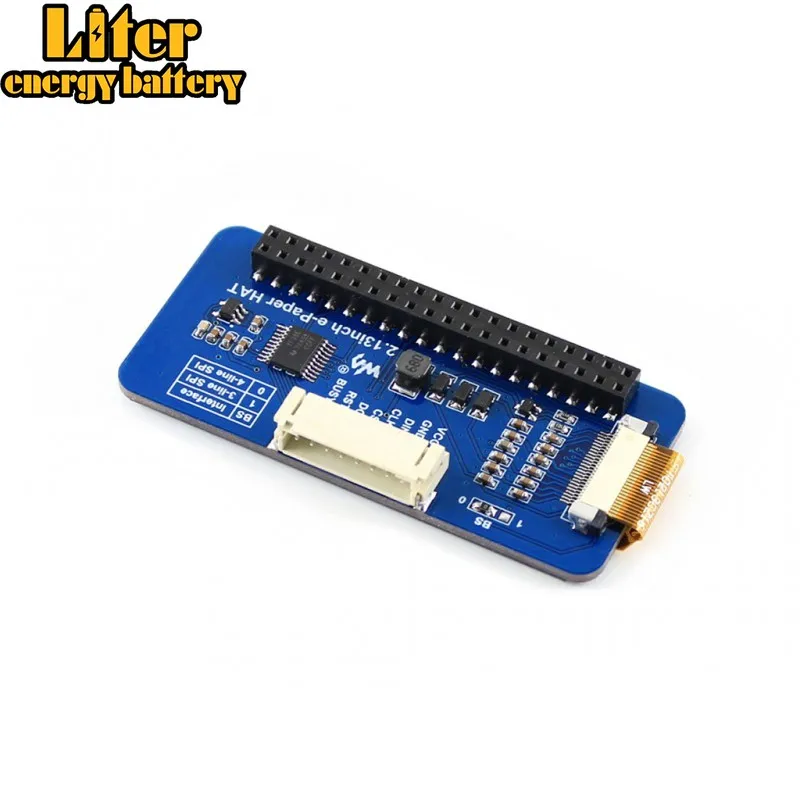 Waveshare2.13inch e Paper HAT (C) 212x104 E paper для Raspberry Pi2B/3B/Zero W желтый черный белый трехцветный