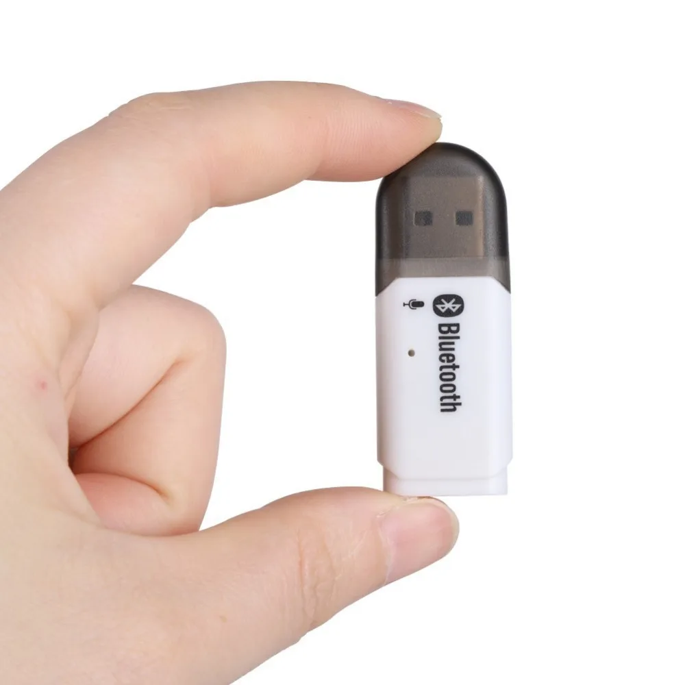 Новые Bluetooth 5,0 беспроводной Mini-USB адаптер аудио стереоресивер автомобильный комплект с микрофоном для вычисления Автомобильный плеер динамик