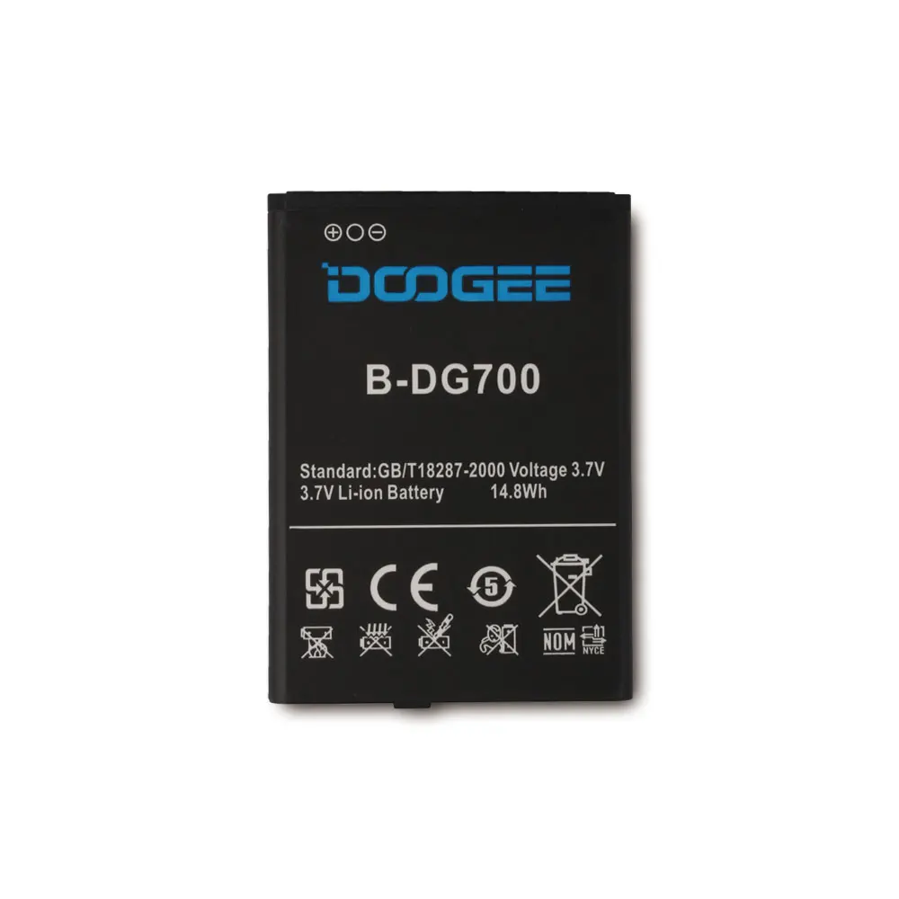 Аккумулятор Ocolor для DG700 4000 мАч литий-ионный Резервный аккумулятор смартфона DOOGEE