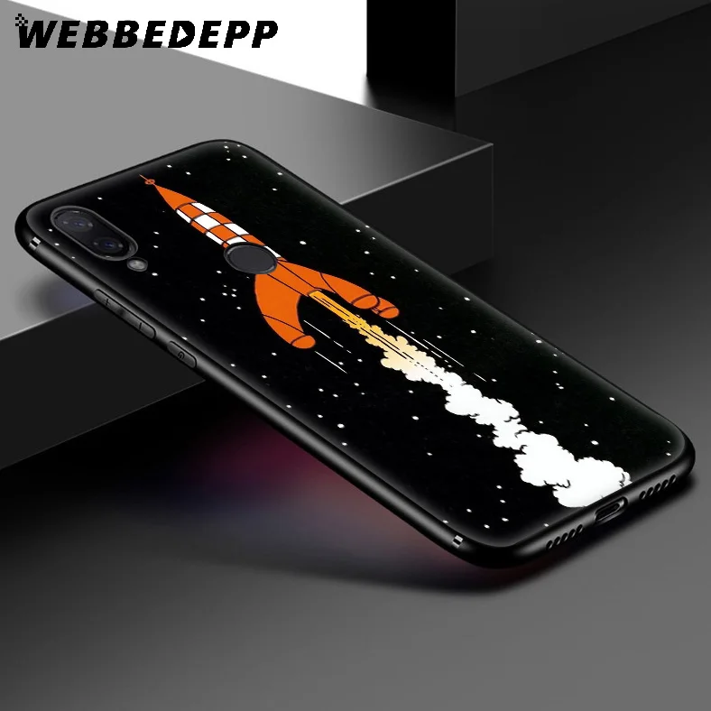 WEBBEDEPP The Adventures of Tintin Soft Case for Xiaomi Redmi K20 7A 4A 4X 5 5A 6 6A S2 Note 8 4 7 Pro Plus Prime |