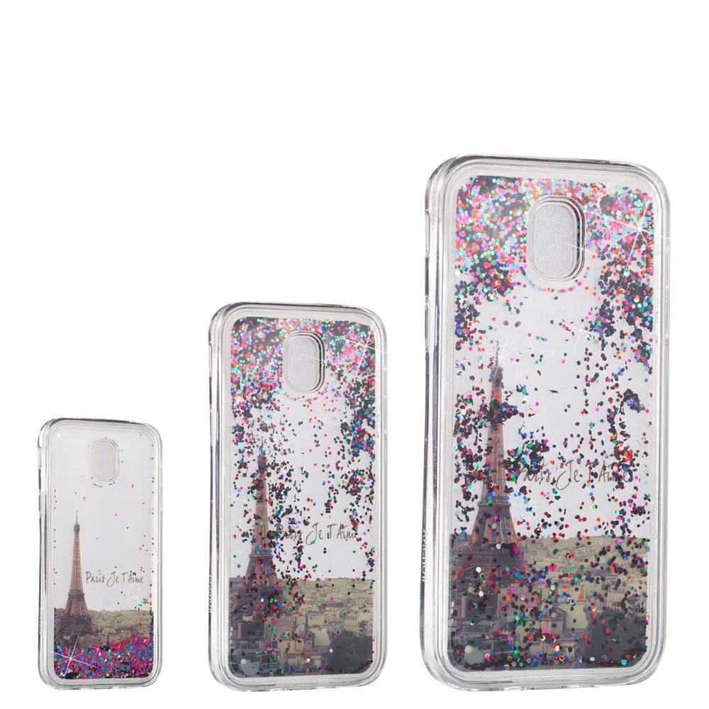 Luxury Quicksand Dynamic Liquid Case for Samsung Galaxy J3 2017 J330 Cover Silicon Covers TPU Soft |