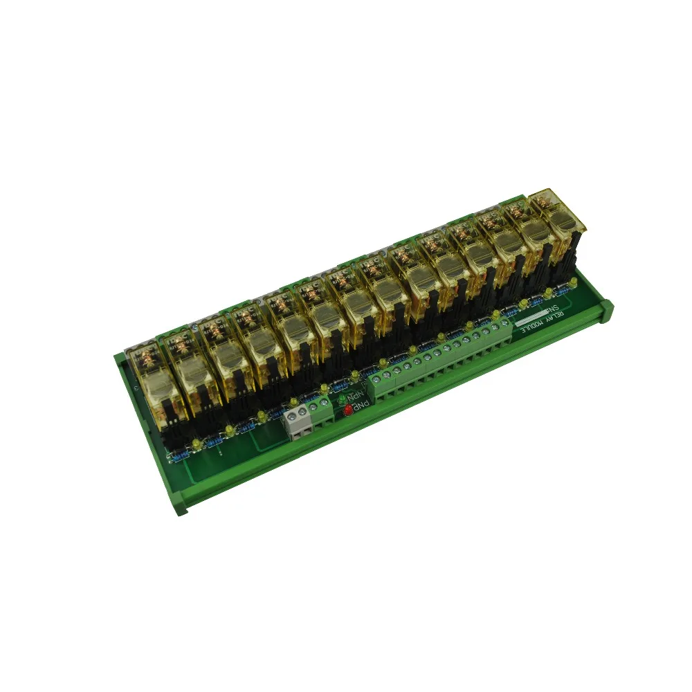 14 канальный 1 SPDT DIN рейка с креплением IDEC RJ1S интерфейсный релейный модуль|interface