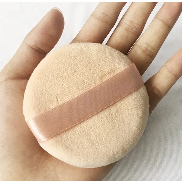 Wholesale 100pcs Makeup Tools Top Quality Cotton Cosmetic Puff Smooth Flawless Foundation Make Up Sponge Face Powder Puff