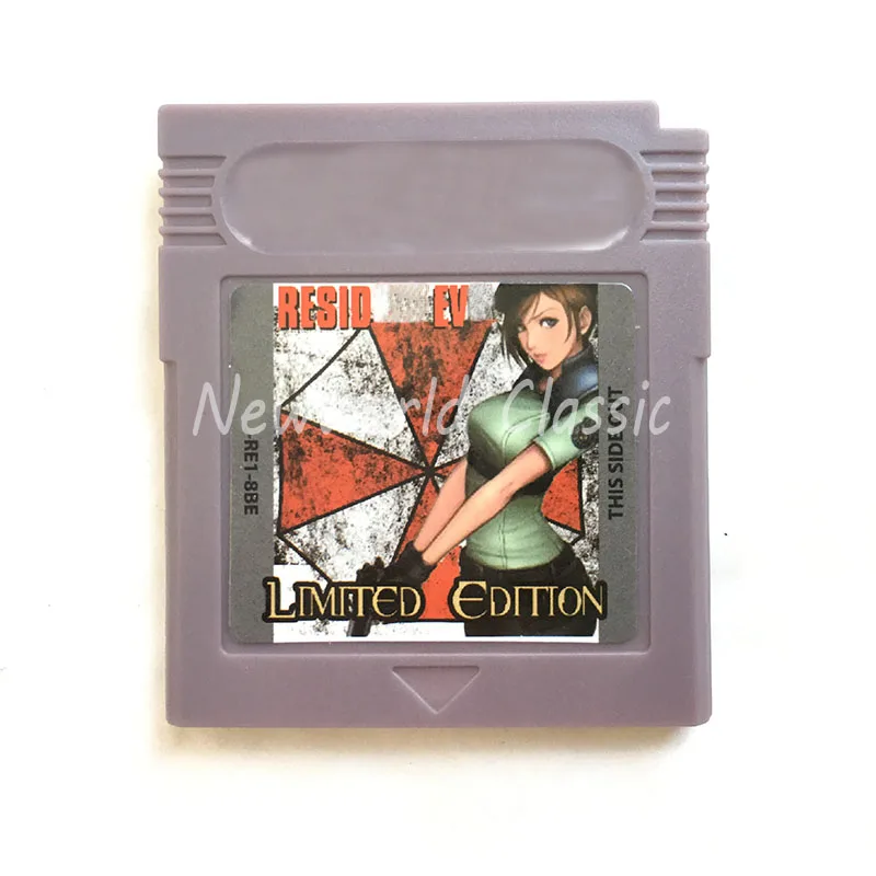 Res Gaiden R Evi серии 16 бит для игровой консоли видео игровая карта-картридж для общего версия США/ЕС - Цвет: Res Gaiden