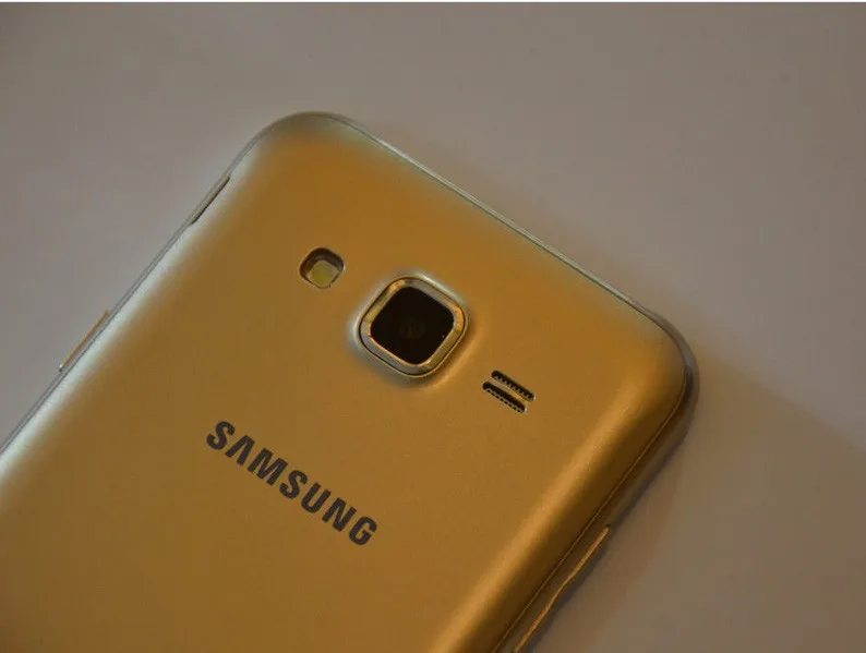 Разблокированный samsung Galaxy J5 J500F 5,0 дюймов четырехъядерный 1,5 ГБ ОЗУ 8 Гб ПЗУ 13,0 МП Две sim-карты Bluetooth мобильный телефон