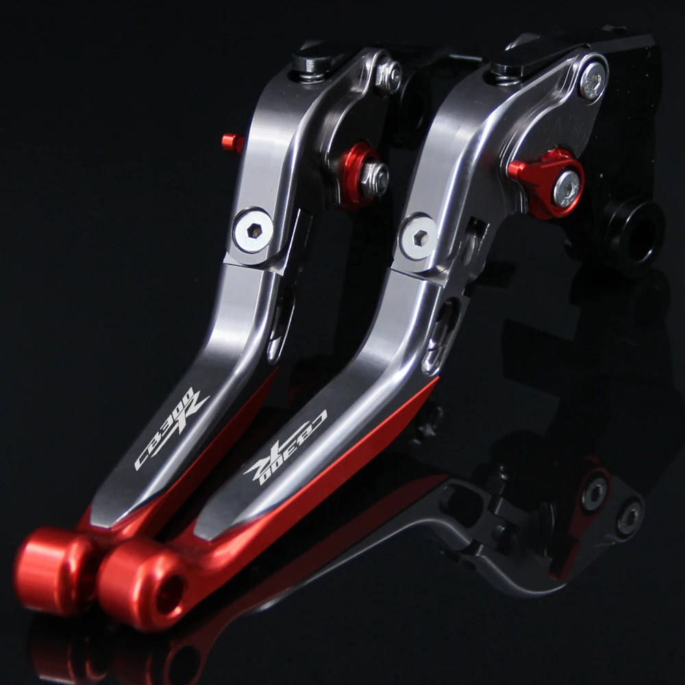 Красный+ Титан для Honda CB300R CB 300R 19 CNC регулируемые мотоциклетные Складные Выдвижные рычаги тормозного сцепления мотоцикла