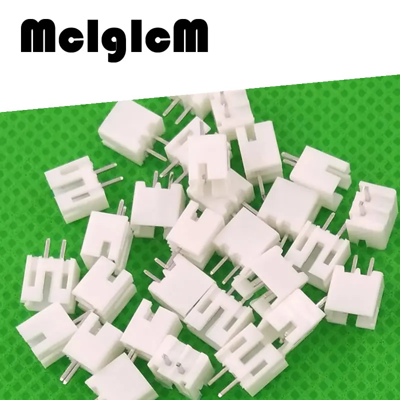 

MCIGICM 2000pcs male material PH2.0 2mm 2 pin Connectors Leads pin Header PH-2A straight 2.0mm pins Free shipping