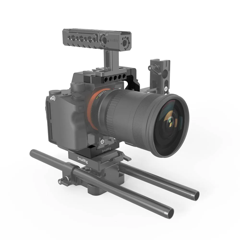 SmallRig a7ii/a7iii Arca QR половинная клетка для sony A7R III/A7 III/A7 II/A7R II/A7SII клетка для камеры с Рельсом Nato CAN Shoe-2238