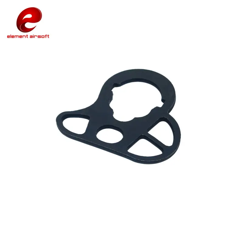 Черный металлический ремень для винтовки Element поворотная Концевая пластина с