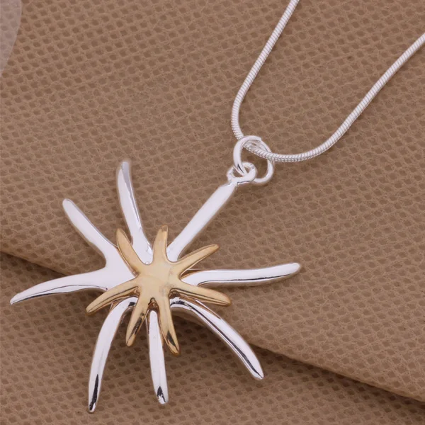 Популярное ожерелье AN163 из стерлингового серебра модные ювелирные изделия кулон