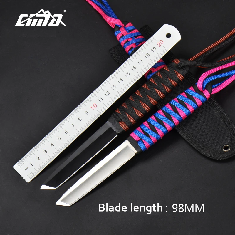 Нож для подводной охоты Top черный нож уличные леггинсы самообороны ножи|diving