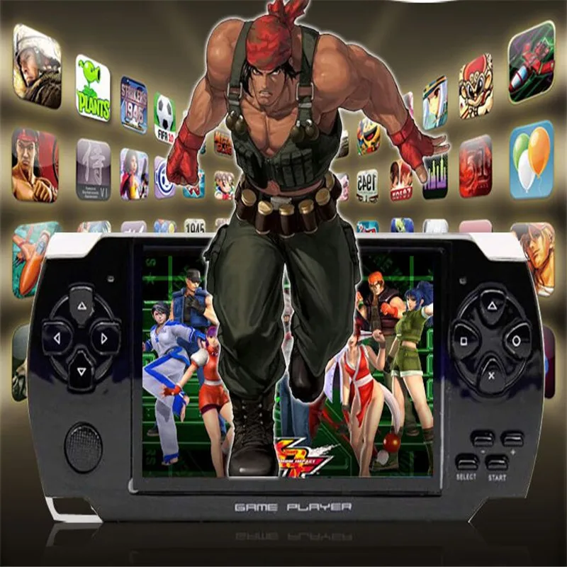 2017 Coolbaby x6 4.3 &quotручной игровой консоли поддержка 16 бит 32 ЖК Vedio Игровой Консоли MP3 MP5