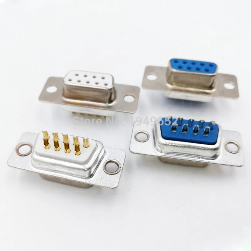 10 шт. DB9 коннектор core VGA Pl9pin Порт гнездо Штекер D Тип адаптер SUB|adapter connector|l connectoradapter