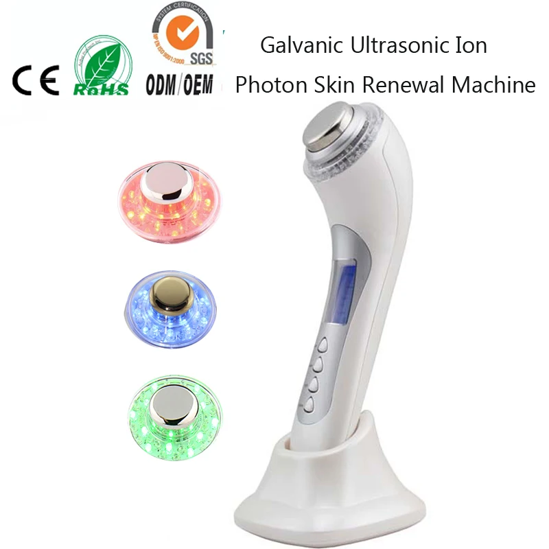 Высокочастотный гальванический ультразвуковой фотонный спа-массажер для лица |