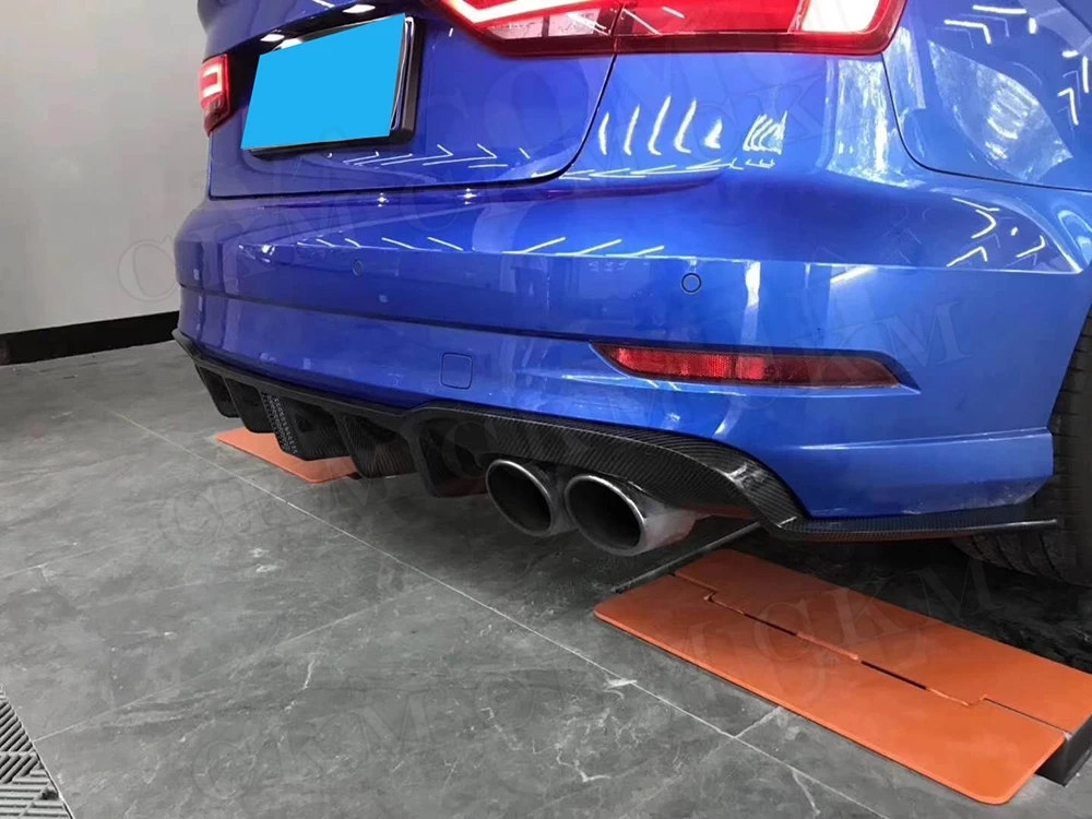 Фонарь из углеродного волокна со светодиодный светильник кой для Audi A3 Sline S3 RS3 2017