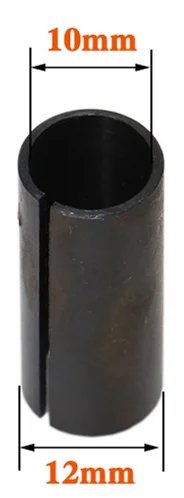 12mm to 10mm Универсальный 6-12,7 мм гравировальный станок с ЧПУ инструментальная Цанга патрон быстросменный адаптер Держатель фрезерный станок аксессуары - Цвет: 12mm to 10mm