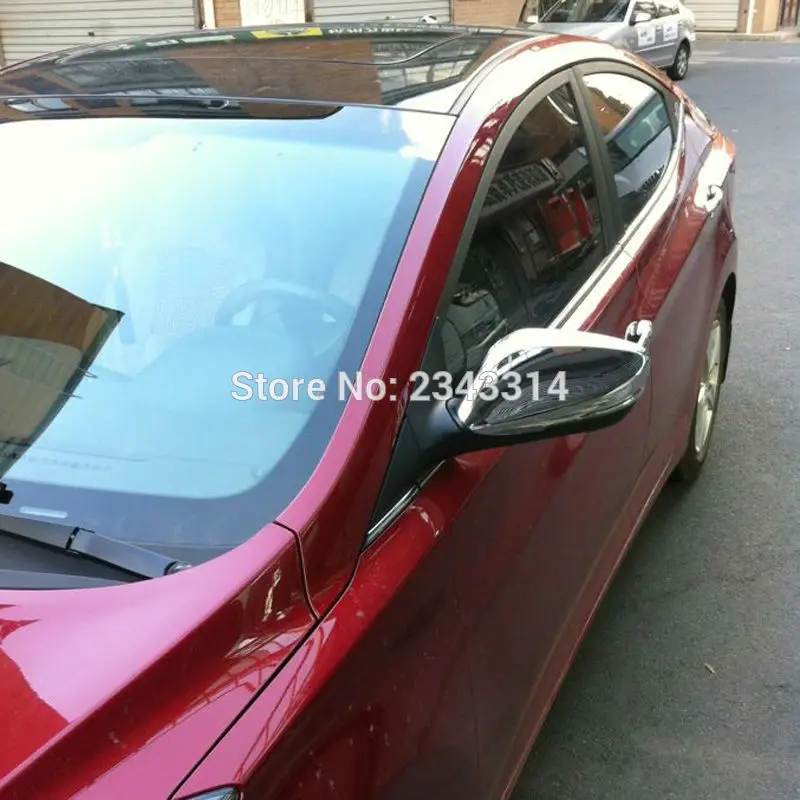 Для hyundai Solaris 2010- ABS Хромированная дверь боковое крыло крышка зеркала заднего вида защитные аксессуары для автомобиля