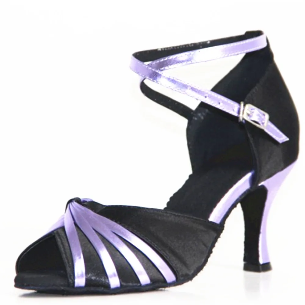Женские атласные туфли для танцев на каблуке 4 5 8 см|latin dance shoes woman|latin shoesdance |
