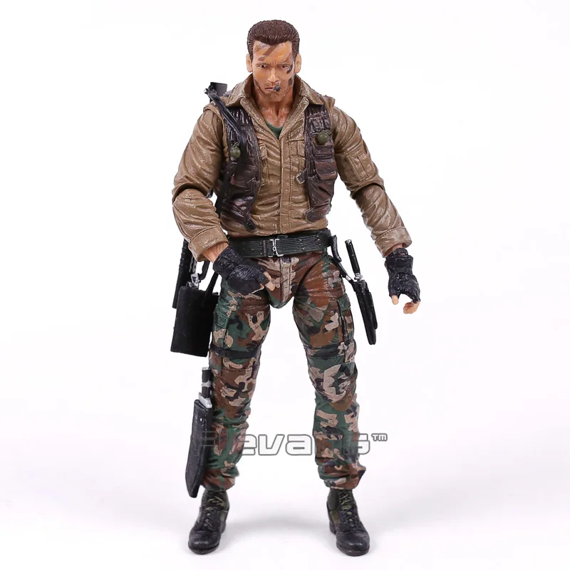 Экшн-фигурка хищника NECA 30-летие патруль джунглей маскировка голландский Охотник