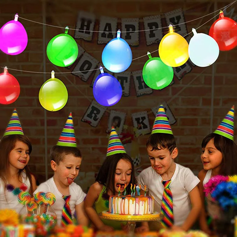 20 шт./лот круглые шариковые лампы светодиодные шарики мини-вспышки светящиеся