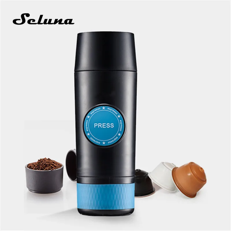 Pod & Powder 2 в 1 электрическая кофеварка для эспрессо портативная кофемашина