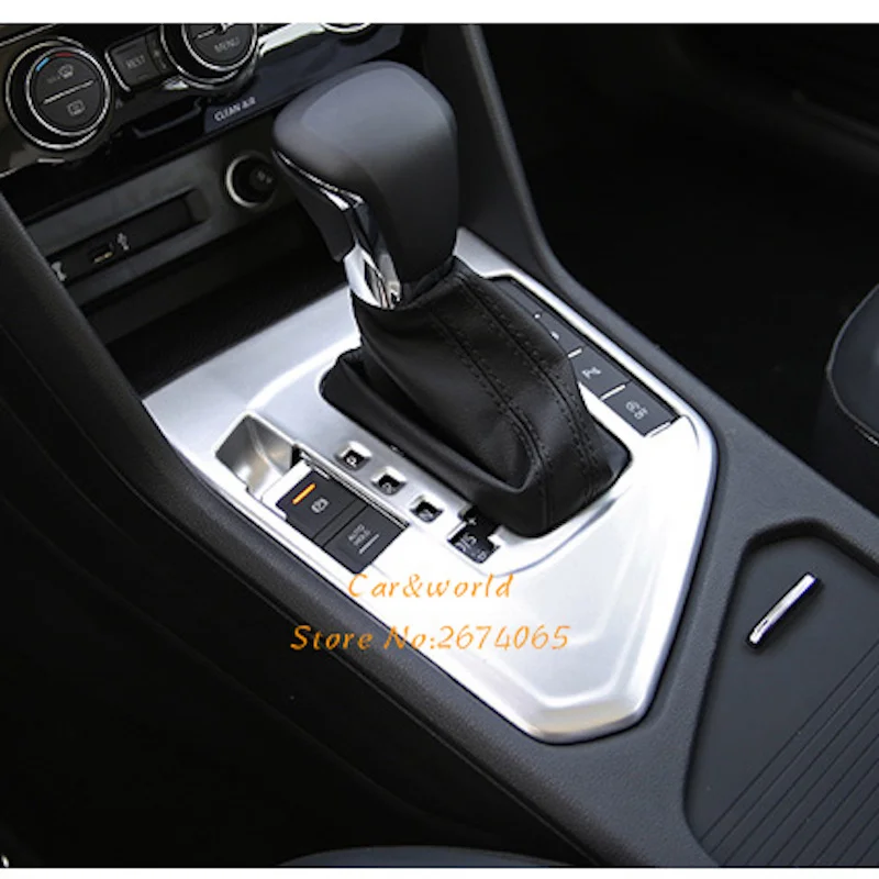 Для 2017 2018 Volkswagen VW Tiguan коробка переключения передач Панель Обложка отделка ABS