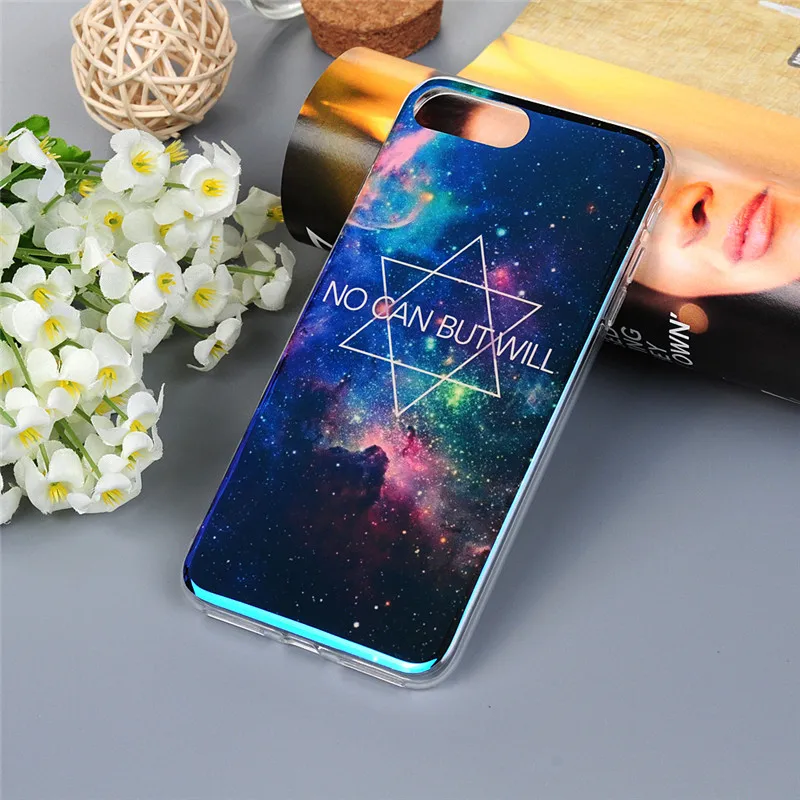 Роскошный IMD цветной чехол для iPhone 7 Plus 5 &quotнапечатанный задняя крышка