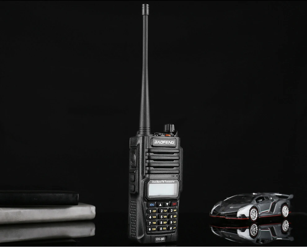 Baofeng UV-9R UV9R плюс Водонепроницаемая рация Ham VHF радиостанция IP67 10 км кв трансивер оборудование связи