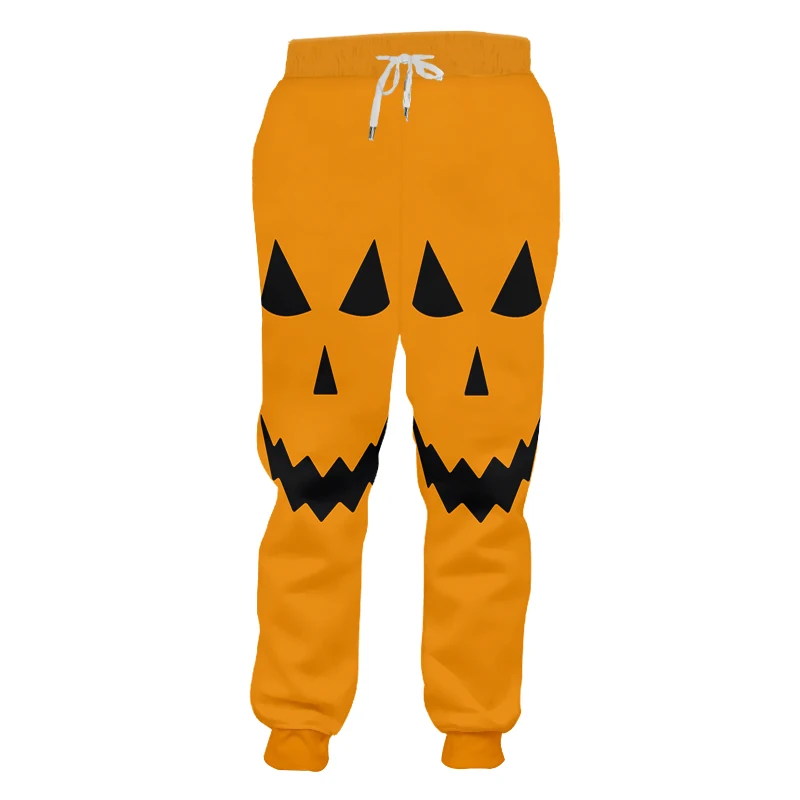 OGKB зимние мужские штаны из соломы с 3D принтом забавная Тыква Хэллоуин 5XL 6XL